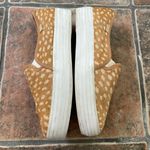 Anthropologie Keds x Sneakers Size 7.5 Triple Decker Slip On Calf Hair Animal Photo 2