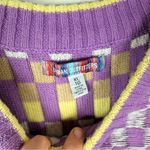 Urban Outfitters  Retro Checker Knit Sweater Vest Multicolor Photo 5