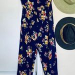 Shes J Apparel Spring/Summertime Flowers/Floral Strapless Jumpsuit/Romper; XL Photo 8