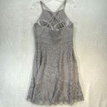 Sue Wong womens Size 8 Dress Nocturne Embellished Formal Gown Party Silver Gray Photo 6