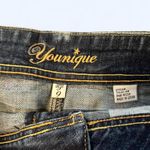 Younique Vintage Y2K low rise denim mini skirt Size 9 Blue Photo 2