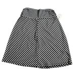 Faded Glory  Skirt Black/White Striped Jersey Size S Photo 1