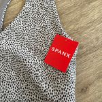 Spanx NWT Longline Medium Impact Sports Bra Printed Photo 1