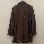 BRADLEY BAYOU Brown Suede Leather Horn Photo 7