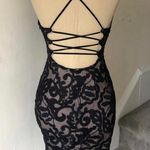 LF Black Lace Bodycon Dress Photo 1