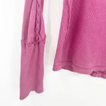 Free People We the Free Womens Y2K Daisy Chain Braided Sleeve Cuff Knit Top S Photo 5