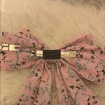 Floral Pink Hair Bow‎ Photo 1