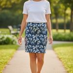 Tranquility by Colorado Clothing Blue Floral Skort Size undefined Photo 3