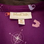 Modcloth NWOT Compass Navigation Blouse with Button Detail on Shoulders Photo 6