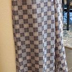 Lena Gabrielle NWT  high waisted plaid palazzo pants. Sz 2 Photo 1