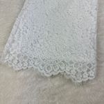 Isaac Mizrahi Live! Pants Sz XLP White Lace Knit Regular Wide Leg Elastic Waist‎ Photo 6