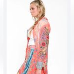 Arrata Silent Journey NWOT Girls Are Young Button Down Mesh Embroidered Top XL Pink Photo 1