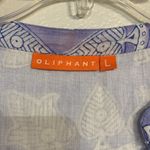 Tuckernuck OLIPHANT  BLUE MINI DRESS COTTON LARGE Photo 1