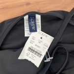 J.Crew Black Halter Neck Keyhole One Piece Swimsuit Size L Photo 2