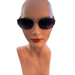 Brighton  Kiss Black Sunglasses European Crystal Embellished Gold Hardware No Box Photo 2