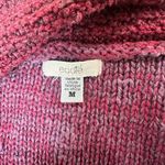 Urban Outfitters Ecote Patchwork Maroon Open Drap Cardigan Sweater Size Medium Photo 7