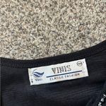 Euro Beaded Butterfly Tank Black Photo 1