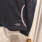 The North Face VTG Womens Fleece Hoodie Pullover Black L Kangaroo Pocket Gorp Photo 1