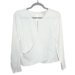 Club Monaco Brixxtun Shirt Chemise Long Sleeve Blouse White Size XS NEW Photo 1