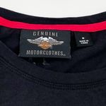 Harley Davidson  Genuine Motorclothes Women's Short Sleeve Tee Black Size Medium Photo 3