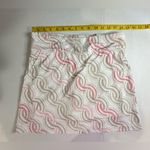 IZOD  XFG Extreme Function Golf Skorts Pink Cream Tan Stretchy White Under XS NWT Photo 2