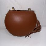 Sam Edelman  Jaded Boho Hippie Fringe Gypsy Leather Metal Handbag Clutch Read! Photo 1