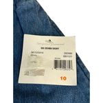 Bobbie & Brooks Vtg Bobbie Brooks Ankle Length Denim Jean Skirt Button Front A-Line Pockets 10 Photo 4