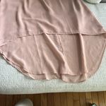 Sweet Pea NY&Co 🤎🤍 nude/pink chiffon top Photo 3
