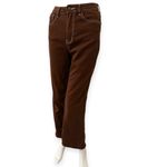 SheIn Classic Brown Stitched Flare Women's Jeans Photo 3