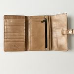 Patricia Nash Colli Flap Trifold Tooled Leather Wallet in Florance Tan Brown Photo 3