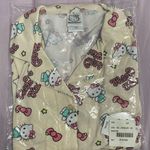 Hello Kitty  Bows  Two Piece Pajama Set in Size Small NWT Photo 3