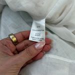 Christian LaCroix  White Pink Floral Print Ruffle Sleeveless Midi Length Dress L Photo 10