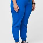 FIGS Zamora FIONx Jogger Royal Blue High Waisted Scrub Pants Photo 1