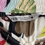 ZARA Tiered Ruffled Colorful Artsy Resort Travel Floral Maxi Peasant Skirt XS Photo 5