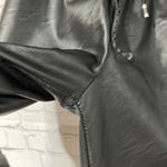 Trendy Faux Leather Jogger XS Black Photo 7