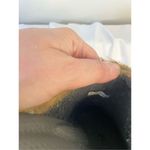 Crocs Eva Cobbler Brown Fur Trimmed wedge Mule Size 9 Photo 5