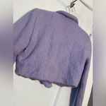 ZARA  Faux Furry Cropped Blazer Photo 4