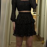 Japna Long Sleeves Crop Top And Skit Set Photo 0