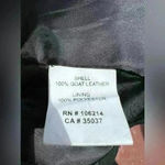 joe's jeans Joe’s Jeans Leather Jacket Medium Photo 5