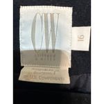 Clifford & Wills Black Wool Blend Blazer Jacket Size 16 Gold Button Tailored Photo 2