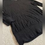 H&M  gray lightweight cable knit sweater size large Photo 2