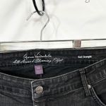 Gloria Vanderbilt  Plus Size 18 Capri Jeans Black Rail Straight Denim Cropped 293 Photo 4