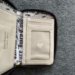 Juicy Couture  Wallet Black Zip Around Handbag Cardholder Wallet Crown Barbiecore Photo 4