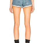 RTA Pierce Belted Denim Short Clean Blue Womens Size 26 Photo 4