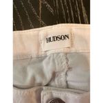 Hudson Women's Bacara Crop Jeans Size 29 White Cropped Denim Pants Photo 9