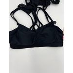 Gossip 2 in 1 Strappy Bikini Top and Cover Shirt Black Size S NWT Photo 2