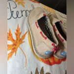 Toms Burlap Bimini Stitchout Red Stitch Slip-On’s-size 7.5 Photo 7