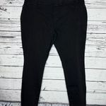 Ashley Stewart Iconic by  NWT Size 22 Reg Black Pull-On Skinny Leg Denim Jeggings Photo 0