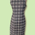 Plaid Jumper Dress Blue Size M Photo 0