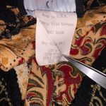 carole little Vintage  tiered maxi skirt mixed print size 6 Photo 7